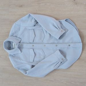 Abercrombie & Fitch Light Gray Utility Jacket